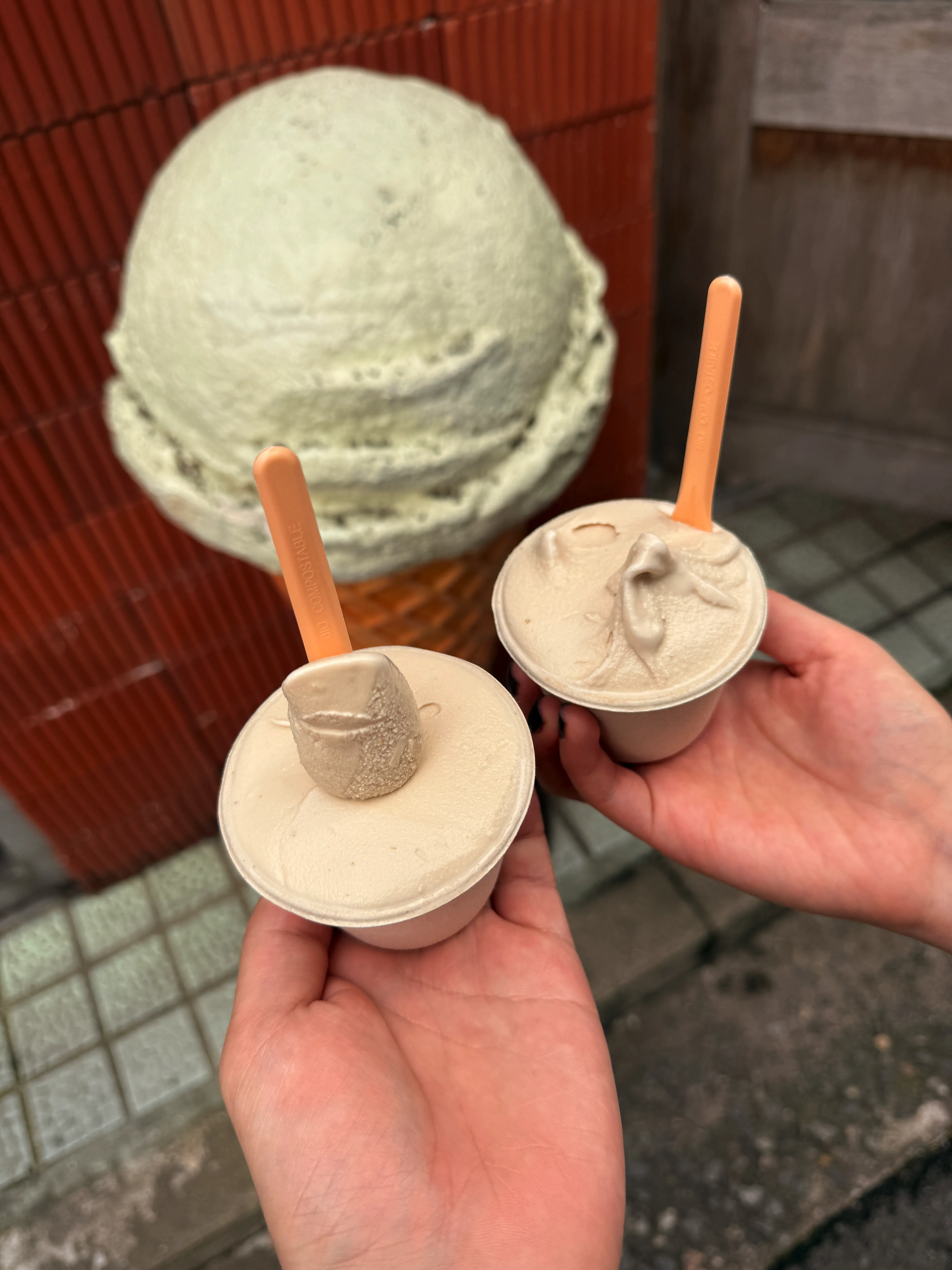 녹기 전에